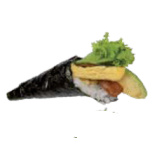 T1. Yasai Temaki (vegetarisch) T1. Yasai Temaki (vegetarisch)